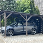 Passt gut unter Carport rein 😃